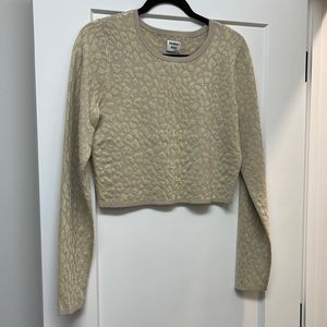 Aritzia Sunday Best long sleeve crop